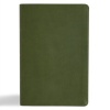 CSB Oswald Chambers Bible - Leathertouch Olive